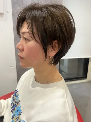 ショート カラー ヘアアレンジ 駅チカ【ali'i】 アリイ花崎友美☘のヘアスタイル