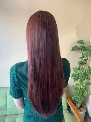 ロング カラー kajiura /THREE藤沢店のヘアスタイル