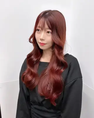 ミディアム カラー 韓国ヘア 店長NEGIのヘアスタイル