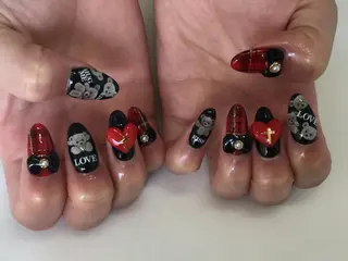 ネイル 💎🐰 saki. m 🐰💎のネイルデザイン