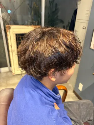 カラー メンズ RoimU+e 小林のヘアスタイル