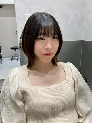 ショート カラー 💖ブリーチなし透明 感💖ASAHIのヘアスタイル