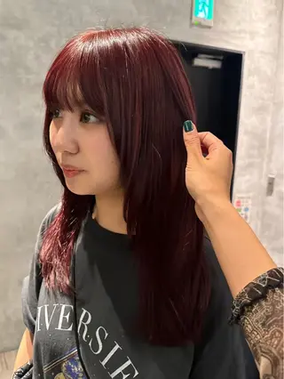 ショート カラー レイヤー🩰顔まわり /透明感/kanaのヘアスタイル