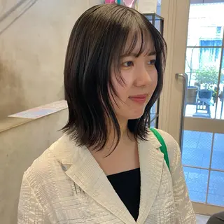 ミディアム カラー noa/ 渋谷のヘアスタイル