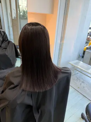 セミロング TIDEHAIR 悠愛のヘアスタイル