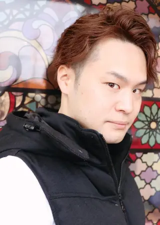 ショート カラー パーマ 徳永 博志のヘアスタイル