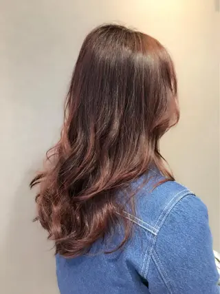 セミロング カラー イメチェン☆丁寧接客 田中 優貴のヘアスタイル