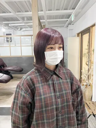 ショート カラー ヘアアレンジ ひなの .のその他イメージ