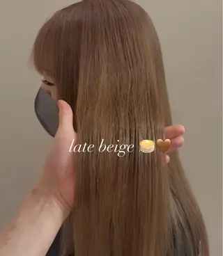 ロング 【美ボブ. カラー】midoのヘアスタイル