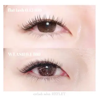 マツエク・マツパ REFLET ルフレのマツエク・マツパデザイン