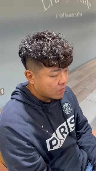 メンズ tata所属・メンズカット/ 外国人風/小嶺佑介のヘアスタイル