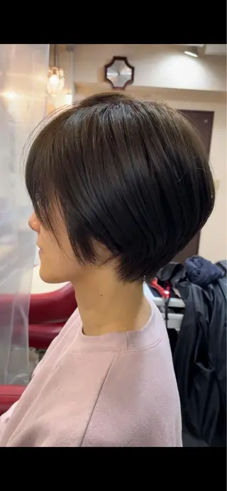 ショート カラー ショート専門 笠井翔太のヘアスタイル