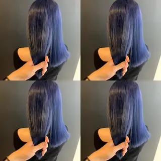 ミディアム カラー ✨縮毛矯正✖︎顔周り レイヤー✨ナカムラのヘアスタイル