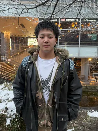 ショート メンズ 希佳/メンズ ハイトーンカラーのヘアスタイル