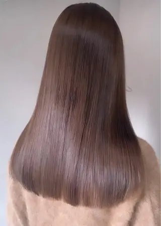 ロング カラー NIKA 蒲田所属・マンツーマン 髪質改善　工藤のヘアスタイル