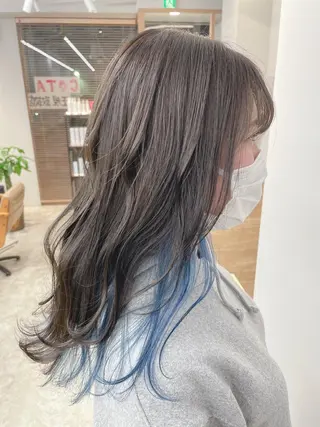 ロング SAEKI【ior 】北千住店ブリーチのヘアスタイル