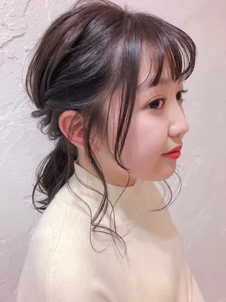 ヘアアレンジ tocca八王子 AYAKAのヘアスタイル