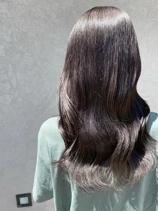 ロング 齋藤 樹里のヘアスタイル