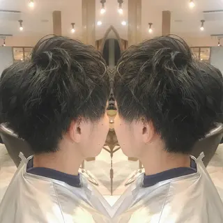 ショート メンズ 重政 和樹のヘアスタイル