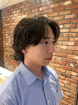 パーマ メンズ bococa |向ヶ丘遊園/マナカのヘアスタイル