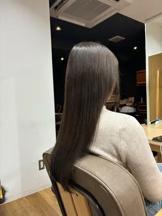 ロング カラー 🫧水越 結菜☁️⸝⋆のヘアスタイル