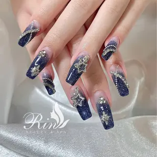 ロング Rin Nail 新大久保店のネイルデザイン