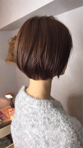 ショート カラー BROCANTE立川 karasawa.nのヘアスタイル