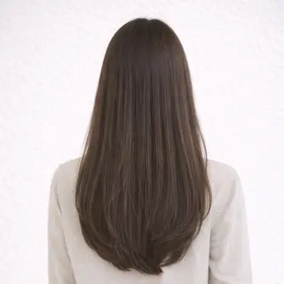 ロング カラー 佐藤 舞のヘアスタイル