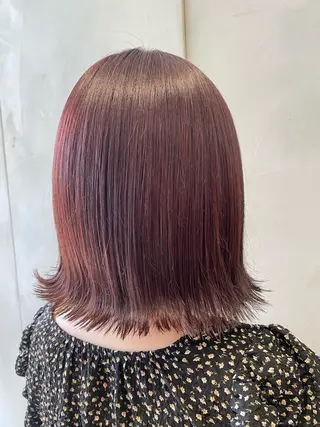 ショート カラー 🌻暖色カラー🌻 sakuraのヘアスタイル