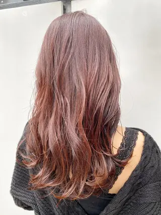 ロング ケイジ✨透明感 /艶カラー✨のヘアスタイル