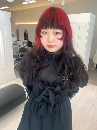 セミロング Okamura Chisatoのヘアスタイル