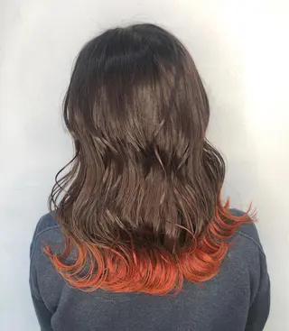 ロング カラー 美容室 HAKUAのヘアスタイル