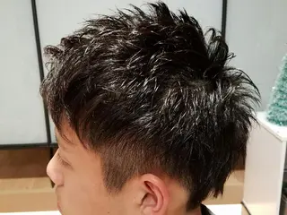 ショート メンズ 田中 光のヘアスタイル