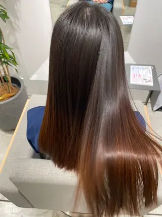 ロング 髪質改善＆美髪矯正 専門美容師:植原瑞樹のヘアスタイル