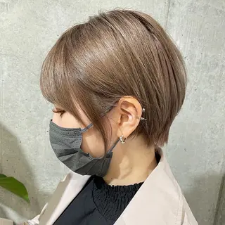 ショート カラー 【ショートカット 美髪矯正】今井隆太のヘアスタイル