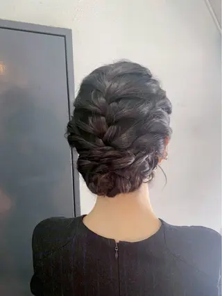 ヘアアレンジ hair make もりした ゆうのヘアスタイル