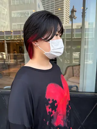 ショート カラー 無料ショートカット 募集中📛杏のヘアスタイル