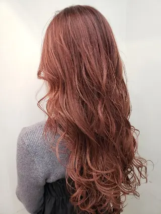 ロング カラー ダブルカラーモデル☆ SHUNYAのヘアスタイル