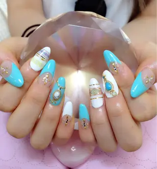 ネイル 🩵池袋heart nail🩵のネイルデザイン