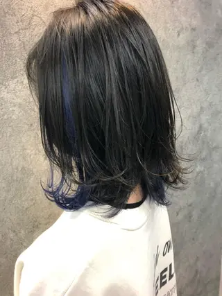 ミディアム Noyヨシモト ヒロトのヘアスタイル