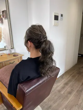 ロング ヘアアレンジ Felice Erikaのヘアスタイル