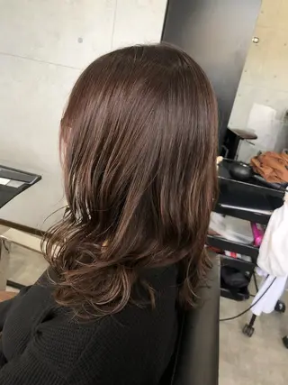 ミディアム REVE美容室 REVEマツエクのヘアスタイル
