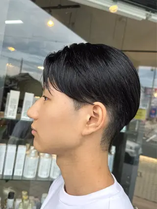 メンズ arika オケシ　リョウダイのヘアスタイル