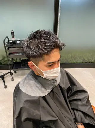 カラー メンズ HAIR COAST【ヘアーコースト】所属・小俣 拓也のヘアスタイル