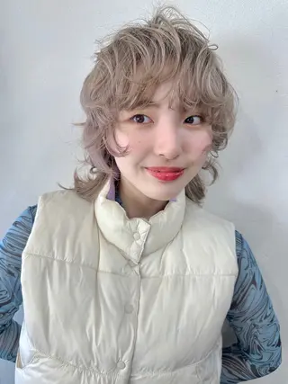 ショート カラー トレンドヘア🌿 chinariのヘアスタイル