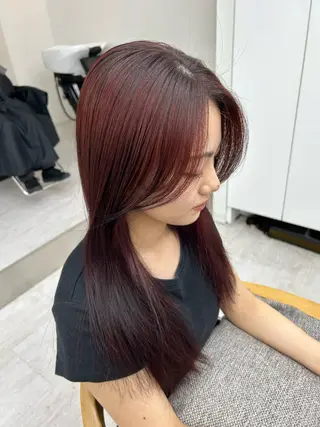 ロング あゆ/縮毛 矯正/透明感カラーのその他イメージ