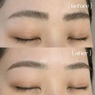 アイブロウ MAI˚୨୧⋆. エクステ⌇束感まつ毛のマツエク・マツパデザイン