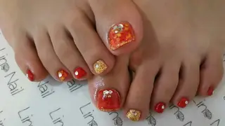 ショート ミディアム セミロング ロング ネイル まつエク Lino Nail sekitomiのネイルデザイン