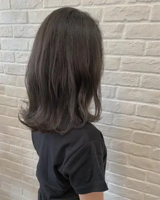 ミディアム 増田 晃士のヘアスタイル