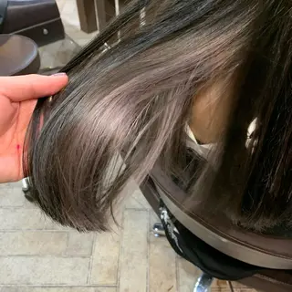 セミロング カラー メンズサロン ANSWERのヘアスタイル